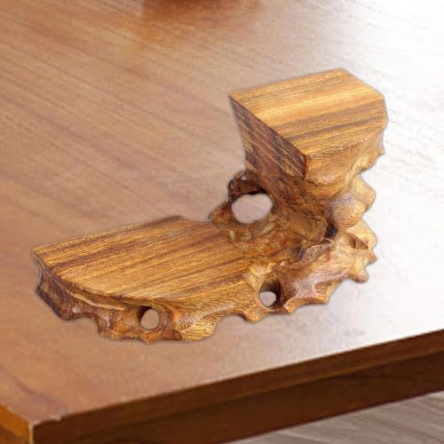 Base de madera para tetera y acuario que realza centros de mesa 7