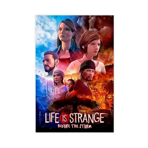 Poster cinematografico Life Is Strange, stampa artistica da parete per soggiorno e camera da letto, 20 x 30 cm