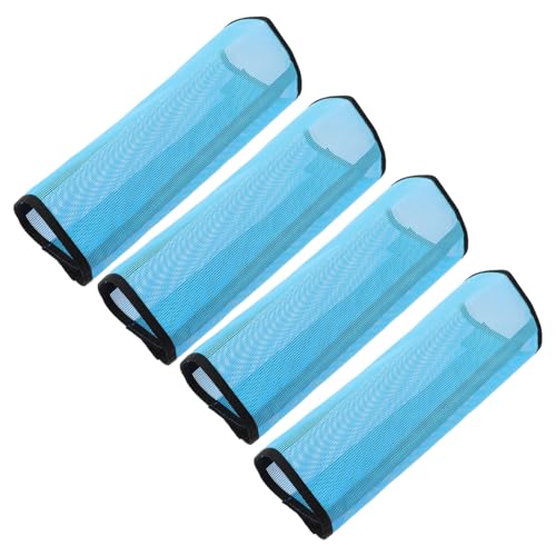 Happyyami 4stücke Atmungsaktive Pferdebeinnetzstiefel Multifunktionale Tiernetzstiefel Praktische Netzstiefel Für Pferd Mit Stützstangen Für Stabilität Weichem Für Komfort Geeignet Für Pferd