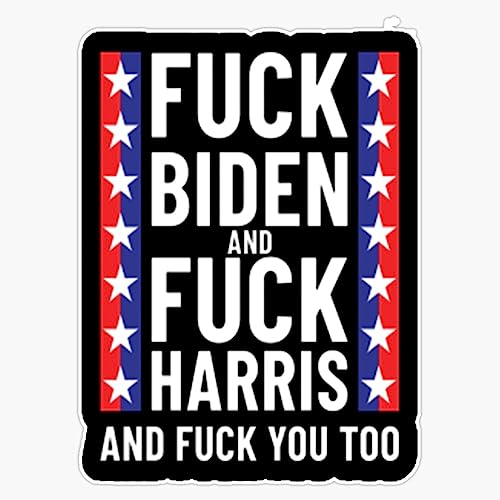 Fuck Joe Biden Sticker Vinyl Decal Bumper Sticker 5