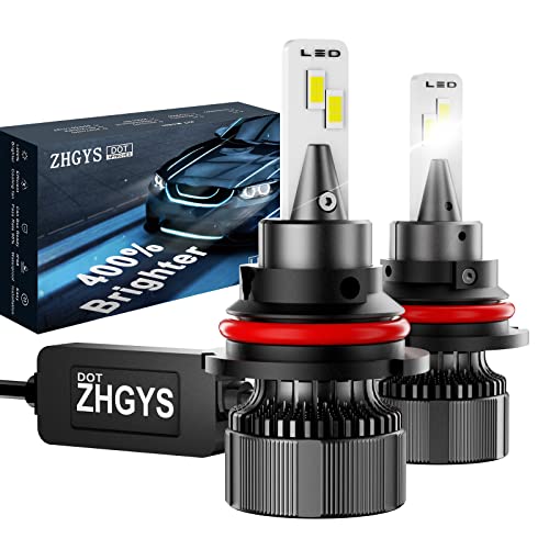 9007/Hb5 Led Headlight Bulbs- Dot Approved -100W 14000Lm 6500K Xenon White - High/Low Beam,Fog Light Bulb Conversion Kit - 400% Brightness,Ip68,Csp Chips,360 Degree #TOP22