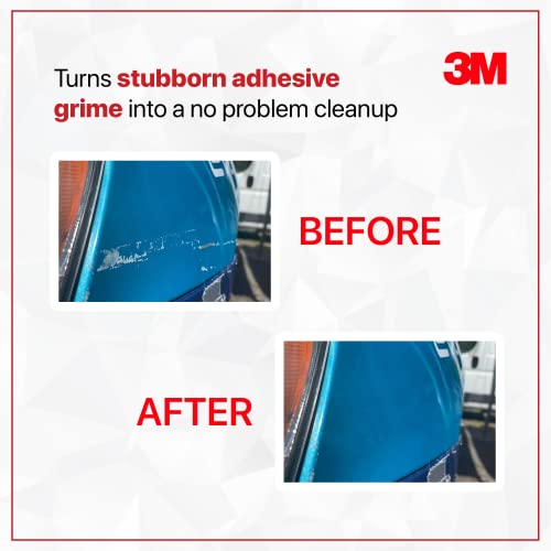 3M General Purpose Adhesive Cleaner, 08987, Removes Adhesive Residue, Gentle On Paint/Vinyl
