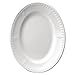Churchill Super vetrificata P860 Buckingham – Piatto da portata ovale, bianco (Confezione da 12)