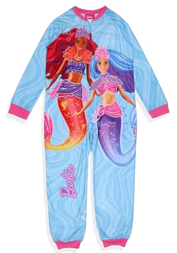 INTIMO Barbie Girls' Mermaid Brooklyn and Malibu Footless Sleeper Pajama For Kids2