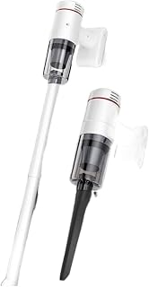 Aspirador de Coche inalámbrico 200000Pa Aspirador portátil de Mano Robot Aspirador Hogar y Coche Aspirador de succión Grande de Doble Uso (Color: Blanco 200000Pa)