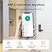 Jacchozhi Smart Lock with Face Recognition, 3-in-1 Camera+ Doorbell+ Keyless Entry Door Handle, Palm Vein, Fingerprint, Keypad, WiFi Electronic Knob for Front Door and Bedroom,Motion Sensor,Tuya App