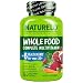 NATURELO Whole Food Multivitamin for Men 50+ - with Natural Vitamins, Minerals, Organic Extracts - Vegan Vegetarian - Best for Energy, Brain, Heart and Eye Health - 120 Capsules