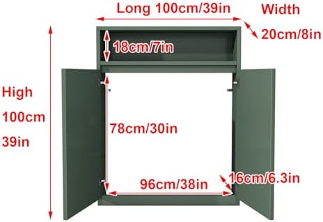 Detive Wood Radiator Covers for Home & Office, Stylish Cabinet Storage Solutions, Decorative Heating Cover, Modern Design, Space-Saving Furniture