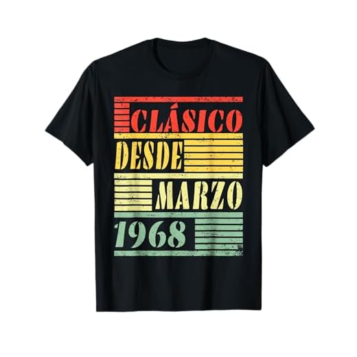 Hombre 55 Años Cumpleaños 1968 Hombre 55 Años Marzo Clásico Camiseta