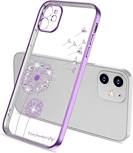Coque iPhone 12 Pro transparente violette GUMMMY pour le quotidien