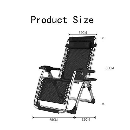 Fauteuils inclinables de Jardin pour la Plage, la Piscine et le Patio Extérieur
