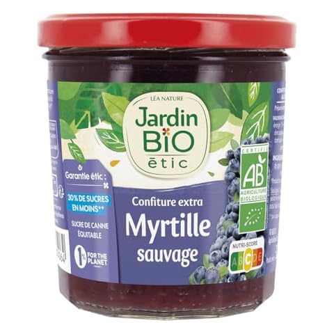 Confiture Extra Myrtille Sauvage - Jardin BiO étic Cover