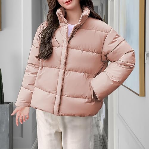 Women Puffer Jackets Coats for Women Warm Basic Winter Fall Down Jackets 2025 Y2K2