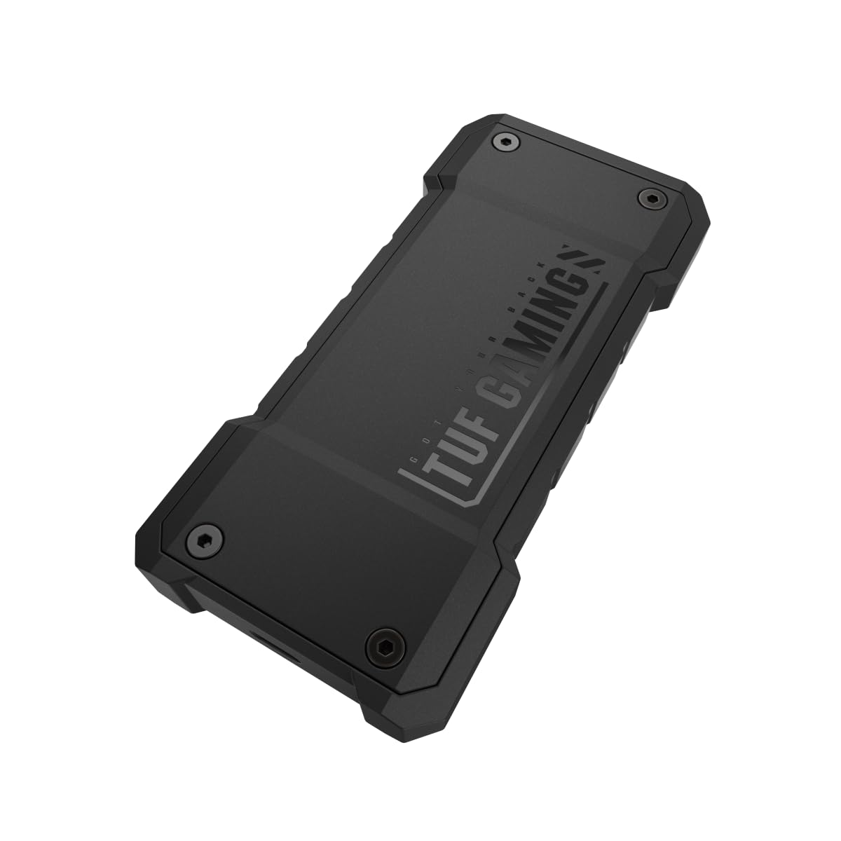 ASUS TUF GAMING AS1000 PLUS, SSD Portatile USB-C 3.2 Gen 2x2 da 1 TB, Nero | Velocità fino a 20Gbps, Supporto M.2 PCLe NVMe, Scocca in Alluminio con Pad Termico, Resistente a Urti, Acqua e Polvere