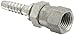 Aeroquip 1SA12FJ12 Carbon Steel Global Crimp Hose Fitting JIC 37 Degree Female Swivel, Straight, 3/4" Hose ID, 3/4" Tube Size
