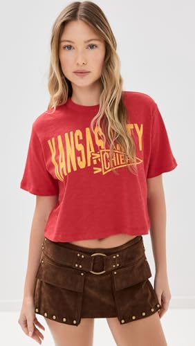 Junk Food Women's Chiefs Crop Tee2