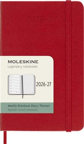 Moleskine Agenda Settimanale 2026 2027 - Agenda 18 Mesi Con