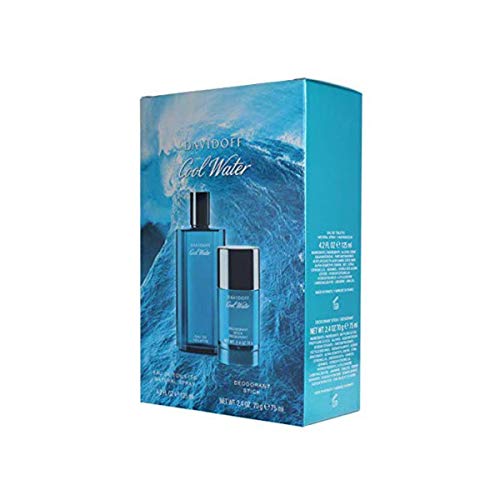 Davidoff Cool Water Men Set (Eau de Toilette 125ml + Gel de ducha 75ml) 1 Unidad 200 ml