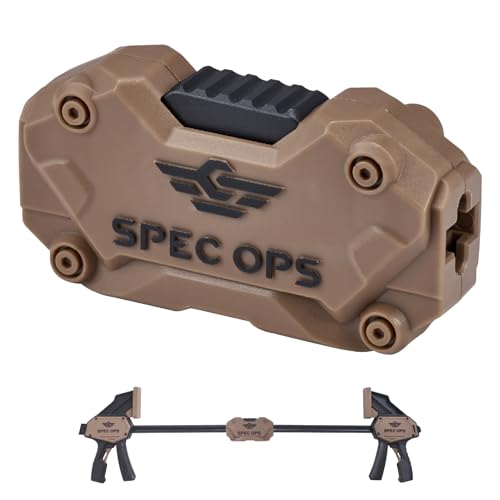 Image of Spec Ops Tools Bar Clamps for Woodworking, Clamp Coupler, 2X Clamping Range Compatible with Spec Ops Large Series Bar Clamps, Pack of 1