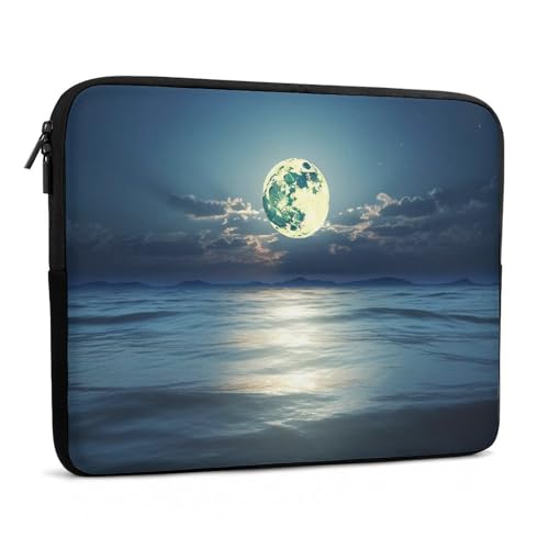 Funda para Laptop 10 pulgadas Moon and Sea impermeable miniatura 3