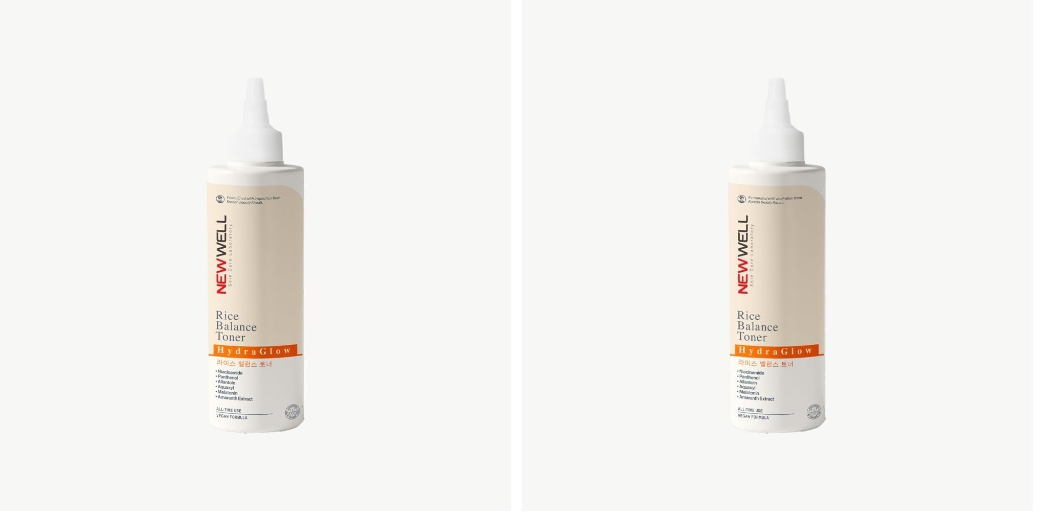 New Well Rice Balance Toner Pirinç Özlü Nemlendirici Ve Aydınlatıcı Toner 200 Ml, T1213 (2 paketi)