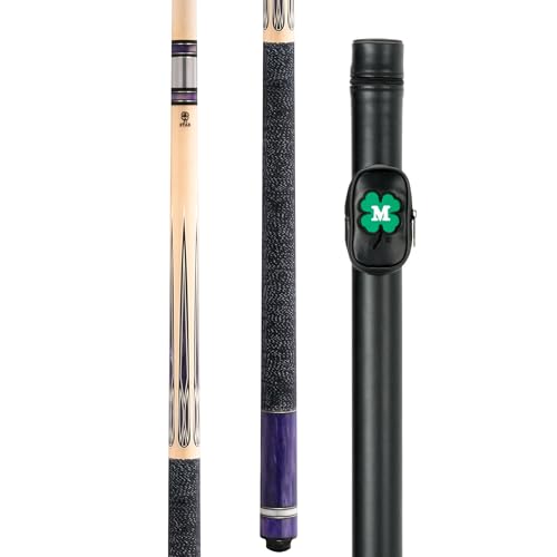 McDermott Star SP10 Pool Billiard Cue with 1x1 Hard Case (19, Ounces)