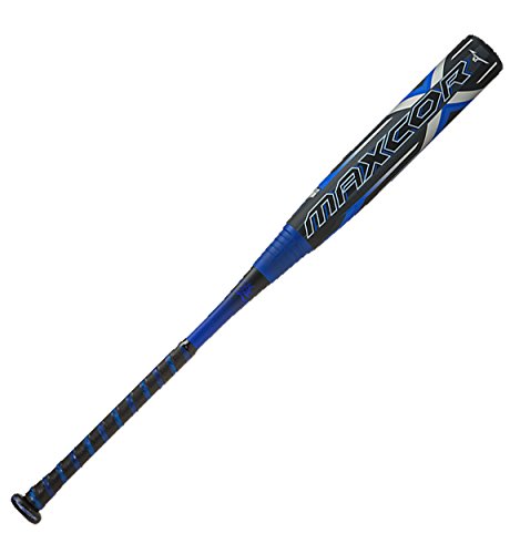 Mizuno MAXCOR -3 Length to Weight Ratio Baseball Bat, Black/Blue, 33