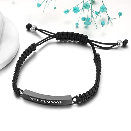 Pulsera Urna para Cenizas de Acero Inoxidable Unisex miniatura 5