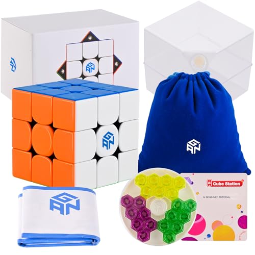 GAN 356M cubo de velocidad 3x3 magnético con superficie sin pegatinas