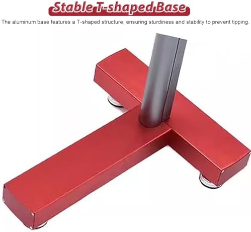 T-Shaped High Jump Stand, Pair of Training Equipment Standards for Track and Field, Essential Jumping Posts for School Athletics