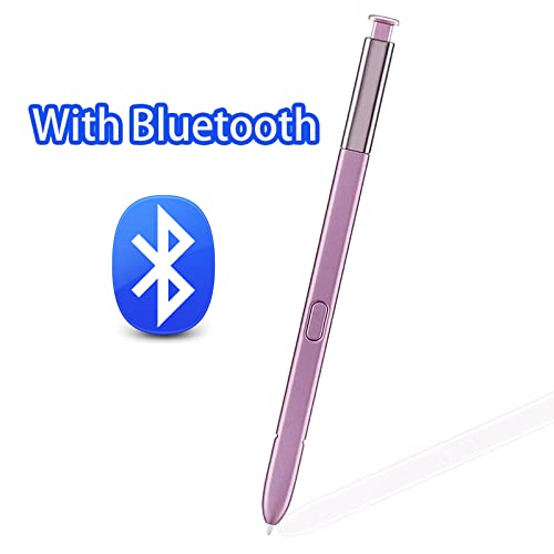 Lápiz S Pen Galaxy Note 9 de repuesto N960 morado lavanda stylus pen con Bluetooth pack 2 2