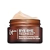 IT Cosmetics Bye Bye Redness Full Coverage Color Correcting Cream (Porcelain Beige) - Redness Neutralizing Tinted Face Moisturizer, 12HR Hydration, Hyaluronic Acid, Colloidal Oatmeal - 0.37 fl oz