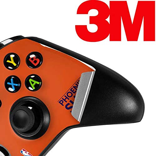 Skinit Decal Gaming Skin Compatible with Xbox One X Controller - Officially Licensed NBA Phoenix Suns Standard - Orange Design