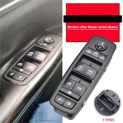Interrupteur de vitre de Grand Cherokee 2016 bouton fenetre commande electrique 56046826AE - 5