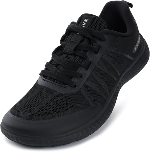 WHITIN Mens Wide Toe Box Road Running Shoes Width Zero Drop Barefoot Sneakers Tennis Size 13 13W Gym...