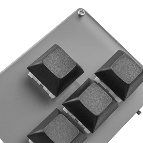 Clavier personnalisable sans fil à 4 touches RVB Bluetooth hotswap - 7