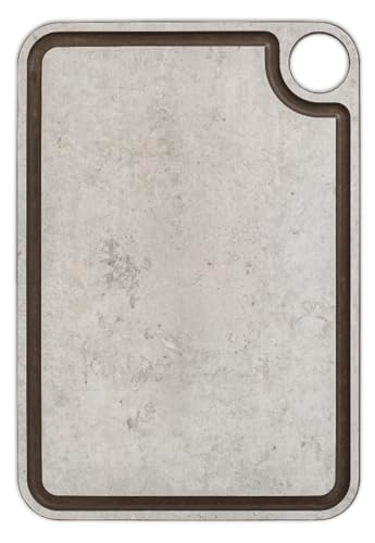 Arcos Taglieri - Taglieri - Resina e Fibra di cellulosa 33 x 23 cm e 6,5 mm Spessore - Colore Bianco