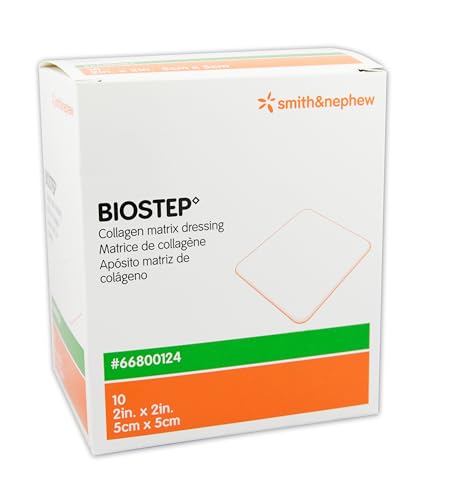 Pansement au collagène BIOSTEP gère l'exsudat des plaies chroniques avec sa matrice de 5,1 cm