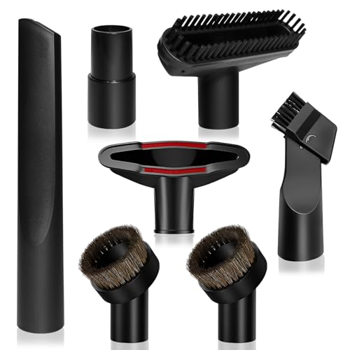 Staubsauger Düsen Set, 7 Stück Staubsaugeraufsätze Universal Vakuum Aufsätze Langem Flachsaugkopf 32-35mm mit Fugendüse Möbelpinsel für Alle Staubsaugerdüse Staubsauger Düsen Set, 7 Stück Staubsaugeraufsätze Universal Vakuum Aufsätze Langem Flachsaugkopf 32-35mm mit Fugendüse Möbelpinsel für Alle Staubsaugerdüse