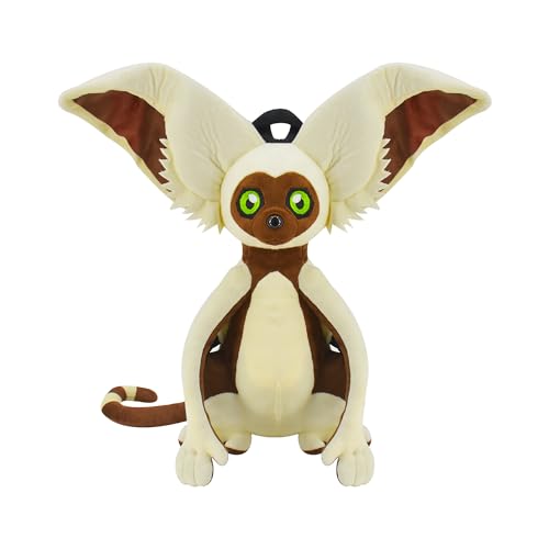 Image of Concept One Avatar The Last Airbender Mini Backpack, Momo Plush Small Travel Bag Purse for Men and Women, Adjustable Shoulder Straps, Multi, 14 Inch