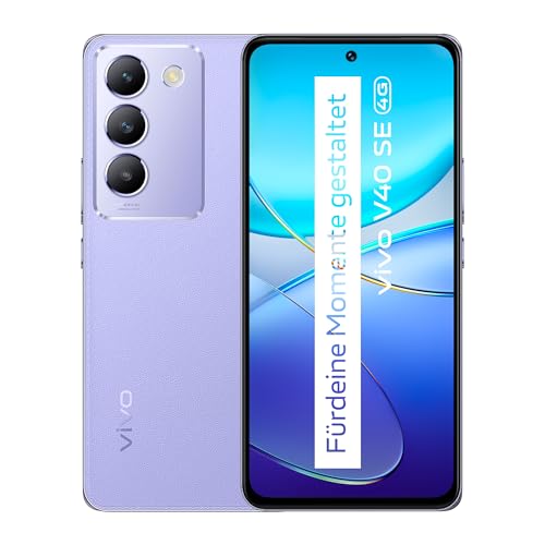 vivo V40 SE 5G Smartphone 8GB + 256GB Android Mobiltelefon 8GB + 8GB Erweiterter RAM 6 67 120Hz AMOLED Display 50MP Dreifachkamera 5000 mAh Akku 44W FlashCharge Telefon Dual SIM Handy