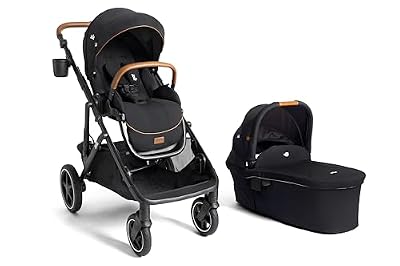 Joie Baby, Chive Stroller and Carry Cot, Single-to-Double Stroller with 2-in-1 Carry Cot (Shale)