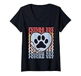 Photo Gallery futuro vet groovy futuro vet vet assistente maglietta con collo a v Photo Gallery futuro vet groovy futuro vet vet assistente maglietta con collo a v