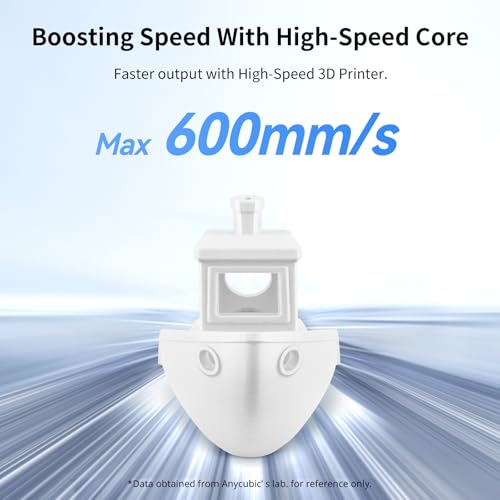 Image of ANYCUBIC High Speed 3D Printer Filament 1.75mm Bundle, Rapid PLA Filament with High Prints Quality, Dimensional Accuracy + /- 0.02mm, 1KG Reusable Spool, 2KG Pearl Black+Bright White