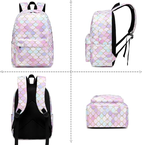Image of ShopyVid 17-In School Bag for Girls with Lunch bag /school bag for girls 10 years /school bag for girls kids for 5-7 year