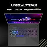 ASUS ROG Strix G18 ROG Nebula Display 2.5K 240Hz 3ms 18 pollici Gaming Laptop AMD Ryzen 9 8940HX 16GB RAM 1TB SSD NVIDIA GeForce RTX 5070 Eclipse Grigio - 6