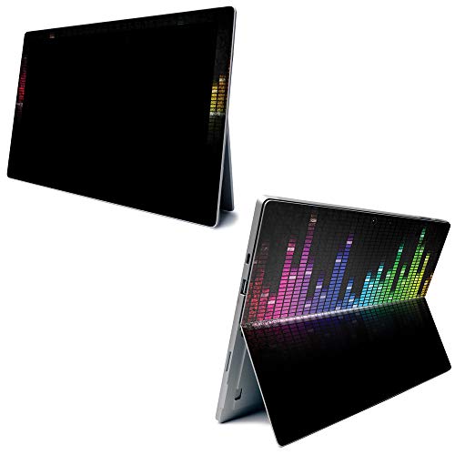 Image of MightySkins Carbon Fiber Skin for Microsoft Surface Pro 7 - Keep The Beat | Textured Carbon Fiber Finish | Easy to Apply, Remove, and Change Styles | Made in The USA