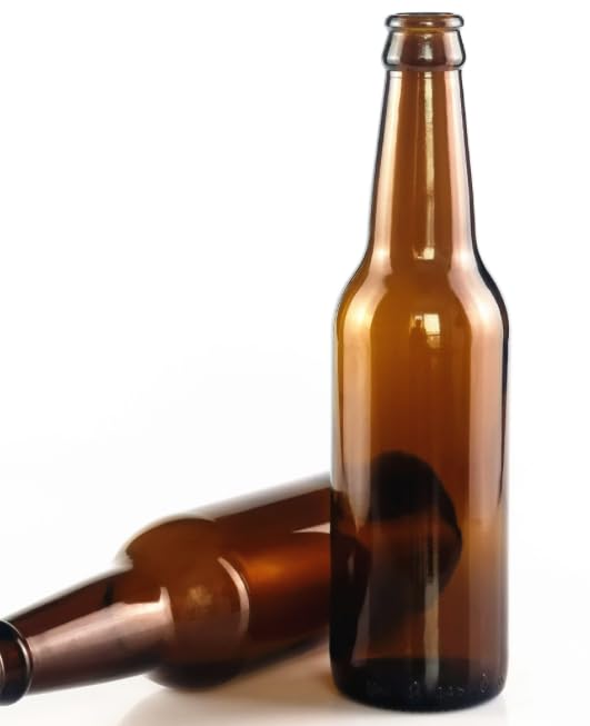 Kit 60 Bottiglie Birra Vuote Longneck 33cl Vetro Ambra + Tappi Corona 26mm - Per Birra Artigianale - Foto 5