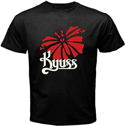 Kyuss Metal Rock Band Butterfly - Maglietta da uomo, colore: Nero, Nero , L