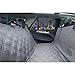 Bulldogology Premium Dog Car Seat Covers - Heavy Duty Durable Quality for Cars, Trucks, Vans, and SUVs (Large, Grey)